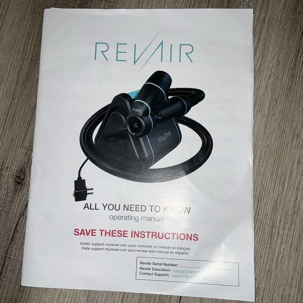 RevAir Reverse-Air Hair Dryer Rev Air REV2 Black Teal RA90001 - Picture 7 of 7